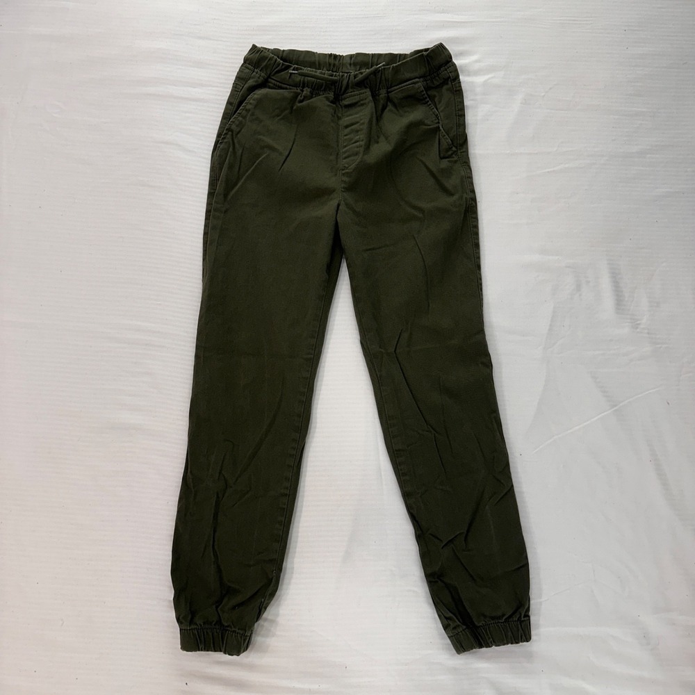 LC Waikiki Boys Olive Green Jogger Pants 12-13Y 152-158 cm Elastic Waist